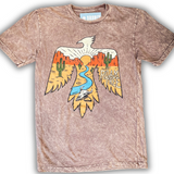 Roam Free Graphic Tee - Mocha