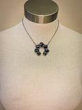 Squash Blossom Chain Necklace - Black - Western Jewelry - Bronco Western Supply Co.