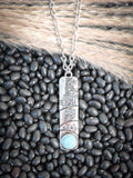 Clint Cactus - Bar Necklace - Western Jewelry - Bronco Western Supply Co.