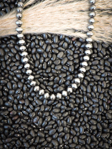 Kenna Navajo Style Pearl Necklace - Natural - Faux Navajo Pearls - Bronco Western Supply Co.