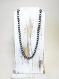 Kenna Navajo Style Pearl Necklace - Natural - Faux Navajo Pearls - Bronco Western Supply Co.