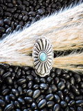 Sage Blossom Cuff Ring - Western Jewelry - Ring - Bronco Western Supply Co.