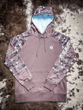 Hooey Ladies Hoodie - Brown Aztec - Bronco Western Supply Co.