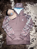 Hooey Ladies Hoodie - Brown Aztec - Bronco Western Supply Co.