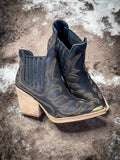 Roma Ankle Bootie in Black - Very G- Bronco Western Supply Co.