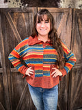 Brooke Color Block Sweater - Sweater - Bronco Western Supply Co.