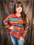 Brooke Color Block Sweater - Sweater - Bronco Western Supply Co.