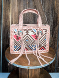 Joan - Crossbody Tote - Mini - Pink - Montana West - Bronco Western Supply Co.