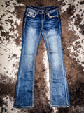 Grace in LA - Easy Fit - Women - Marina Boot Cut Jeans - Western Fashion - Bronco Western Supply Co.