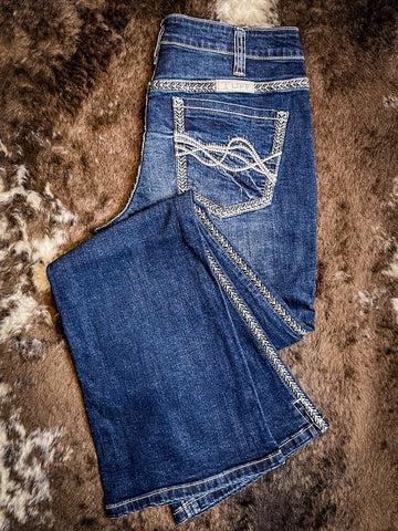 Cowgirl Tuff ZigZag - Bootcut Jeans - Bronco Western Supply Co.