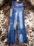 Cowgirl Tuff Pink Arrows - Bootcut Jeans - Bronco Western Supply Co.