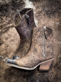 Jimi Ankle Boot in Leopard By Very G - Western Fashion - Bronco Western Supply Co.