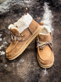 Cherilyn in Tan By Very G - Fur Lined - Ankle Boot - Bronco Western Supply Co.