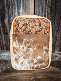 Rhett Cowhide Sling Bag - Tan - Purse - Montana West - Bronco Western Supply Co.