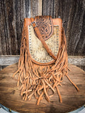 Oakley Fringe Crossbody Bag - Brown - Purse - Montana West - Bronco Western Supply Co.