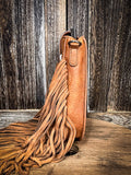 Oakley Fringe Crossbody Bag - Brown - Purse - Montana West - Bronco Western Supply Co.