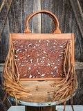 Tally - Concealed Carry - Crossbody Tote - Brown- Montana West - Bronco Western Supply Co.