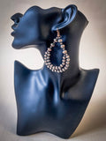 Buster Teardrop Dangle Earrings - Copper