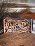 Myra Bag - Brown Zica Wallet - Accessory - Western Fashion - Bronco Western Supply Co.