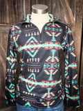 Cabin Fever Fitted Quarter Zip Pullover - Women - Apparel - Bronco Western Supply Co. 