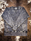 Outlaw Acid Washed Pullover - Ash Black - Outerwear - Bronco Western Supply Co.