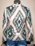 Winding Road Long Sleeve Top - Sterling Kreek -Western Fashion - Bronco Western Supply Co.