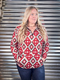 Santa Fe Aztec Fitted Pullover