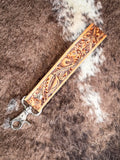 Myra Bag - Tampico Trails Key Fob in Honey - Western Accessory - Bronco Western Supply Co.