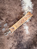 Myra Bag - Tampico Trails Key Fob in Honey - Western Accessory - Bronco Western Supply Co.