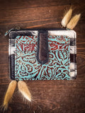 Myra Bag - Delilah Creek Hand-tooled Card Holder - Western Accessory - Bronco Western Supply Co.