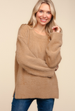 Frontier Fuzzy Round Neck Sweater - Fall Fashion - Bronco Western Supply Co.