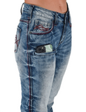 Cowgirl Tuff - Red Roan Bootcut Jeans- Bronco Western Supply Co.