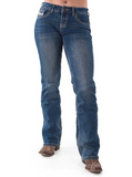 Cowgirl Tuff - Don't Fence Me In Bootcut Jeans - Bronco Western Supply Co.