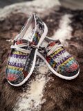 Aaliyah Slip - On Shoe in Grey Multi by Gypsy Jazz - Women's Shoes - Gypsy Jazz/Very G - Bronco Western Supply Co.