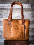 Aggie Wrangler Tote - Brown - Purses & Wallets - Montana West - Bronco Western Supply Co.