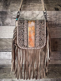 Bridget Fringe Crossbody - Tan - Purses & Wallets - Montana West - Bronco Western Supply Co.