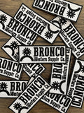 Bronco Western Supply Co. Patch - Apparel - Bronco Western Supply Co - Bronco Western Supply Co.