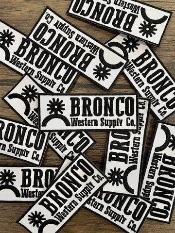 Bronco Western Supply Co. Patch - Apparel - Bronco Western Supply Co - Bronco Western Supply Co.