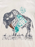 Buffalo Graphic Tee - Cream - Apparel - Bronco Western Supply Co. - Bronco Western Supply Co.