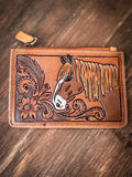 Caballo Mio Card Holder - Caramel - Purses & Wallets - Myra Bag - Bronco Western Supply Co.