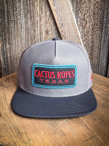 "CACTUS ROPES" Black/Red Hat - Apparel - Hooey - Bronco Western Supply Co.