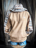 Canyon Hooey Men's Hoodie - Light Brown - Apparel - Hooey - Bronco Western Supply Co.