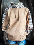 Canyon Hooey Men's Hoodie - Light Brown - Apparel - Hooey - Bronco Western Supply Co.