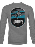 "Cheyenne" Grey Hooey Long Sleeve - Apparel - Hooey - Bronco Western Supply Co.