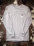 "Cheyenne" Grey Hooey Long Sleeve - Apparel - Hooey - Bronco Western Supply Co.