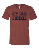 Cow Horse Junkie Tee - Legacy Tee - Apparel - Bronco Western Supply Co. - Bronco Western Supply Co.