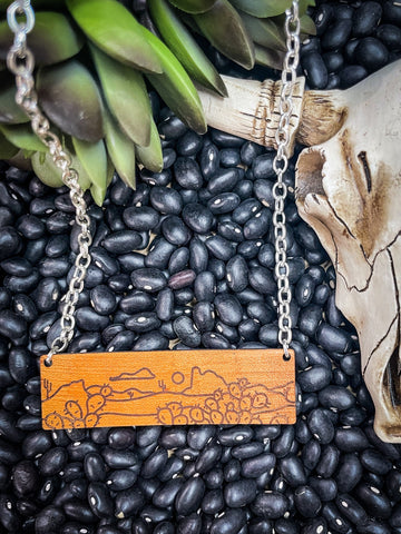 Death Valley Leather Necklace - Jewelry - Bronco Western Supply Co. - Bronco Western Supply Co.