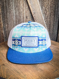 “DOC” Hooey Teal/White Aztec Hat - Men - Hooey - Bronco Western Supply Co.