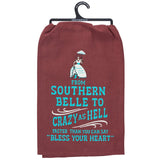 Faster Than You Can Say 'Bless Your Heart - Kitchen Towel - Gift Items - Primitives by Kathy - Bronco Western Supply Co.