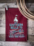 Faster Than You Can Say 'Bless Your Heart - Kitchen Towel - Gift Items - Primitives by Kathy - Bronco Western Supply Co.